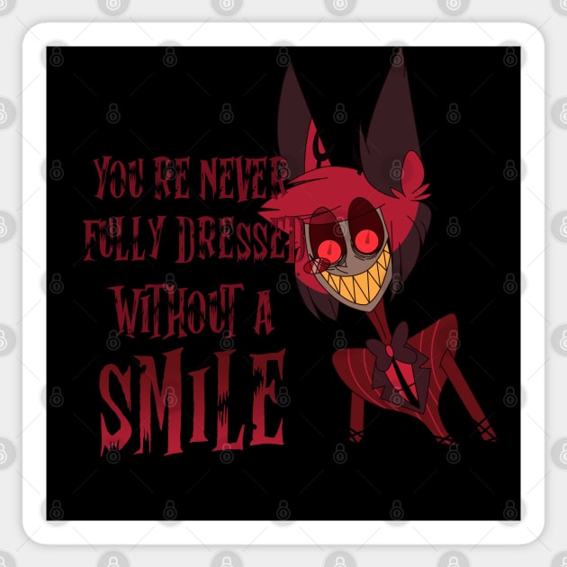 Smile My Dear Sticker by Pasta_Sauce